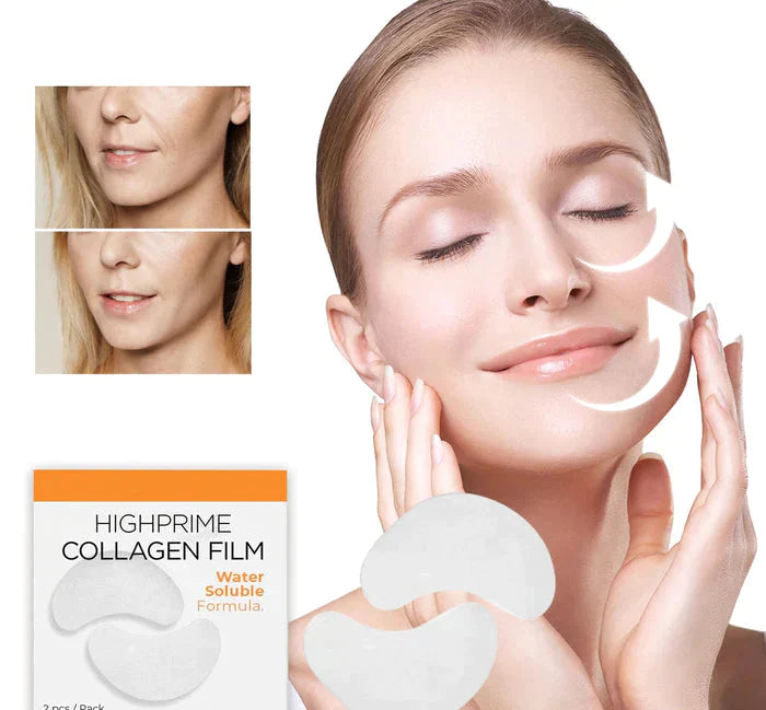 PURE Collagen Film + FREE Bottle of Vitamin Spray(Erases Eye Bags)