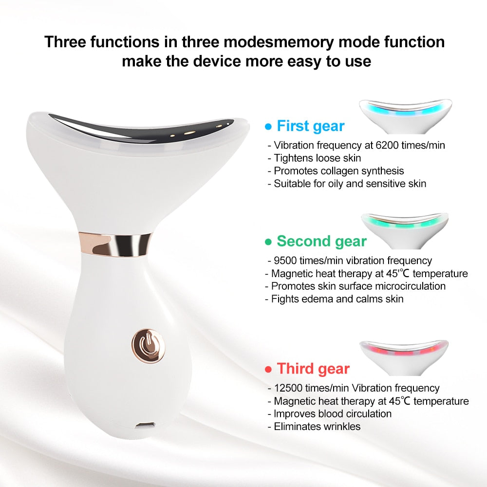 Face Lifting Massager - Mesotherapy Electroporation